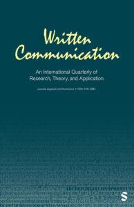 Modern academic journal cover